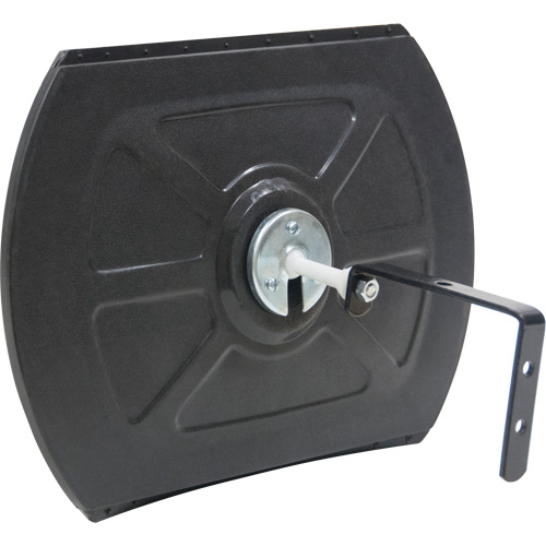 Roundtangular Convex Mirror with Bracket, 12" H x 18" W, Indoor/Outdoor Les Fournitures Industrielles Méga