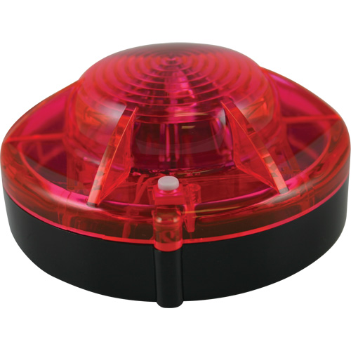 Red Magnetic Strobe Light, Plastic Les Fournitures Industrielles Méga