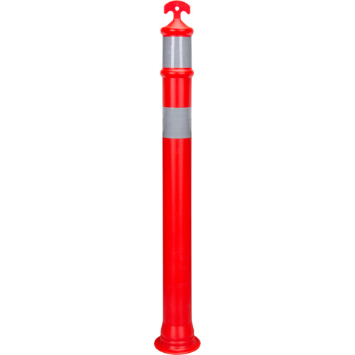 Hi-Visibility T-Top Delineator Post, 42" H, Orange Les Fournitures Industrielles Méga