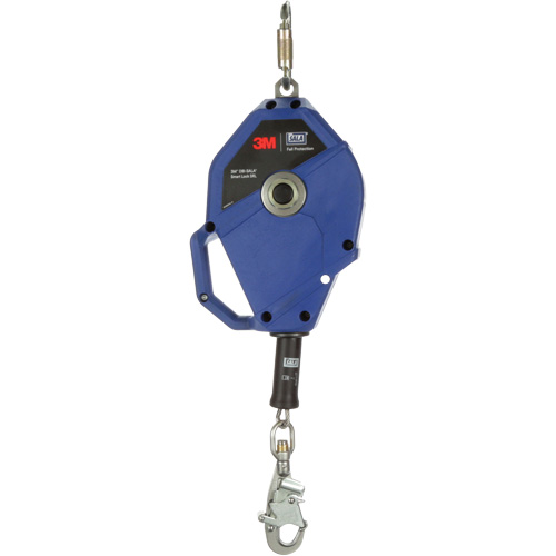 Smart Lock Self-Retracting Lifeline, 50', Stainless Steel, Swivel Les Fournitures Industrielles Méga