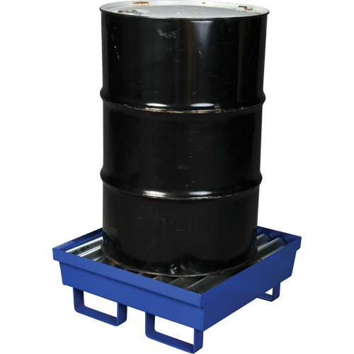 Steel Spill Containment Pallet, 17 US gal. Spill Capacity, 27" x 25.75" x 6" Les Fournitures Industrielles Méga