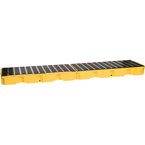 Plateforme de d&eacute;versement modulaire, Capacit&eacute; de d&eacute;versement 60,5 gal. US, 26,5" x 103,5" x 6,5" Les Fournitures Industrielles Méga