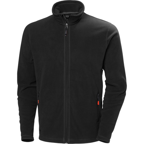 Fleece Jacket, Men's, 2X-Large, Black Les Fournitures Industrielles Méga