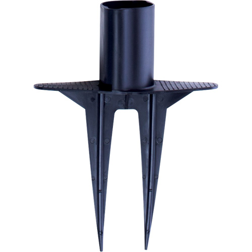 PLUS Stake Removable Spike, Black Les Fournitures Industrielles Méga