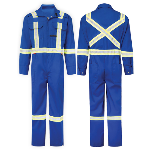 Nomex&reg;Essential 6 oz. Deluxe Coveralls, Size 34, Royal Blue Les Fournitures Industrielles Méga