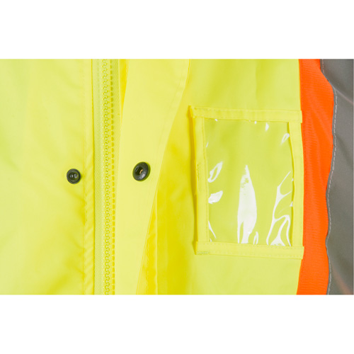 V&ecirc;tements imperm&eacute;ables RZ1000, Polyester, Grand, Jaune lime haute visibilit&eacute; Les Fournitures Industrielles Méga