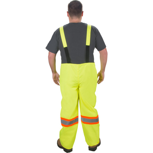 Salopette imperm&eacute;able RZ1000, Polyester, 3T-Grand, Jaune lime haute visibilit&eacute; Les Fournitures Industrielles Méga