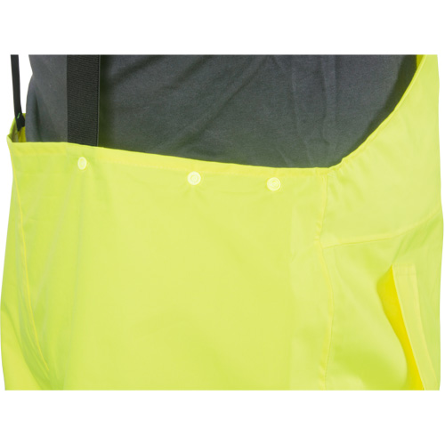 Salopette imperm&eacute;able RZ1000, Polyester, 3T-Grand, Jaune lime haute visibilit&eacute; Les Fournitures Industrielles Méga