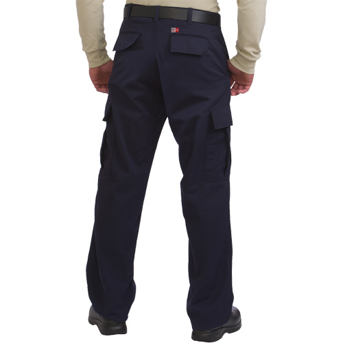 Pantalons cargo Westex UltraSoft, 30, x 36, Bleu marin, 12,4 cal/cm2 Les Fournitures Industrielles Méga