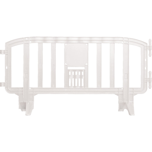 Movit Barricade, Interlocking, 78" L x 39" H, White Les Fournitures Industrielles Méga