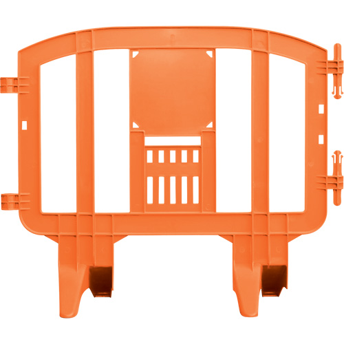 Minit Barricade, Interlocking, 49" L x 39" H, Orange Les Fournitures Industrielles Méga