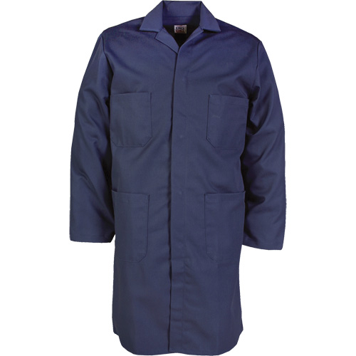 Sarrau de laboratoire, Poly-coton, 32, Bleu marine Les Fournitures Industrielles Méga