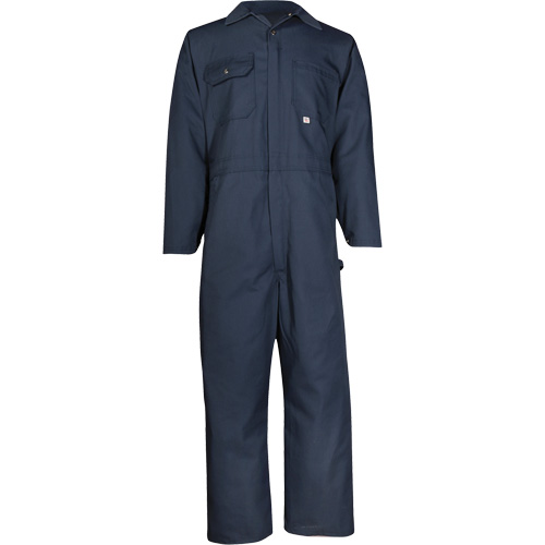 Twill Deluxe Coveralls, Men's, Navy Blue, Size 56 Les Fournitures Industrielles Méga