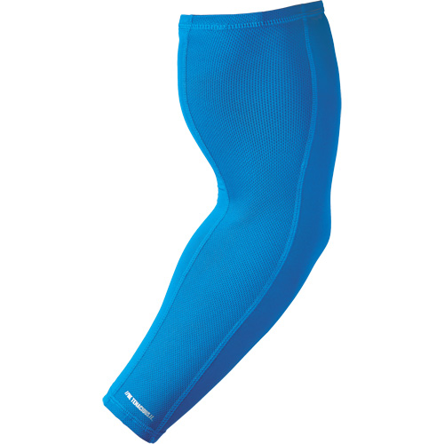 Chill-Its&reg; 6690 Cooling Arm Sleeves, 17", Polyester, Blue Les Fournitures Industrielles Méga