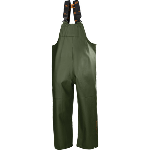 Pantalons &agrave; bavette imperm&eacute;ables Gale, Moyen, Polyester, Vert Les Fournitures Industrielles Méga