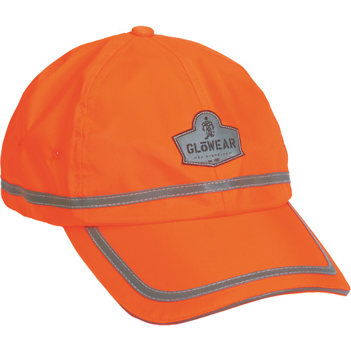 GloWear&reg; 8930 High Visibility Baseball Cap, High Visibility Orange, Polyester Les Fournitures Industrielles Méga