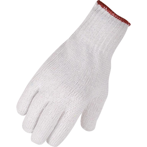 Gants en tricot de ficelle, Poly/coton, Calibre 7, Petit Les Fournitures Industrielles Méga