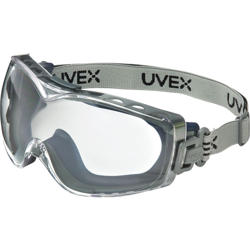 Uvex HydroShield&reg; Stealth&reg; OTG Safety Goggles, Clear Lens, Anti-Fog/Anti-Scratch, Indirect Vent Les Fournitures Industrielles Méga