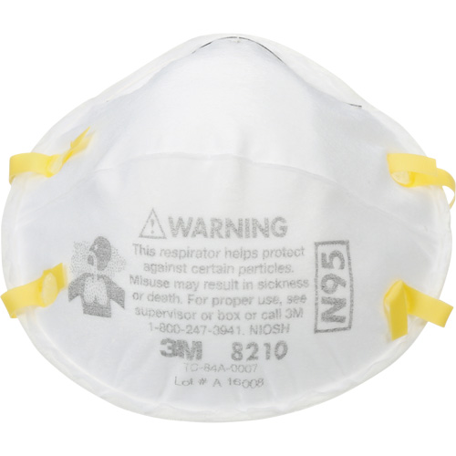 Particulate Respirator, N95, NIOSH Certified Les Fournitures Industrielles Méga