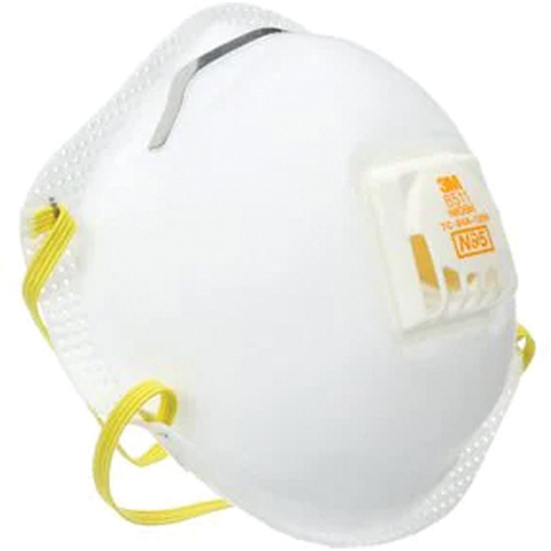 8511 Particulate Respirator, N95, NIOSH Certified Les Fournitures Industrielles Méga