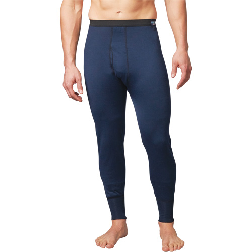 FR Base Layer Long John Pants, Men's, Small, Navy Blue Les Fournitures Industrielles Méga