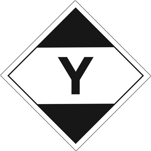 &eacute;tiquettes de quantit&eacute; limit&eacute;e pour transport a&eacute;rien Y, 4" lo x 4" la, Noir sur blanc Les Fournitures Industrielles Méga