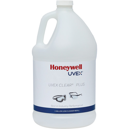 Solution de remplissage de nettoyeur de lentilles Uvex Clear Plus, 3,8 L Les Fournitures Industrielles Méga