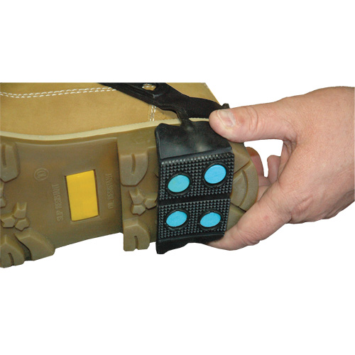 Heel Traction Aid, Tungsten Carbide, Stud Traction, One Size Les Fournitures Industrielles Méga