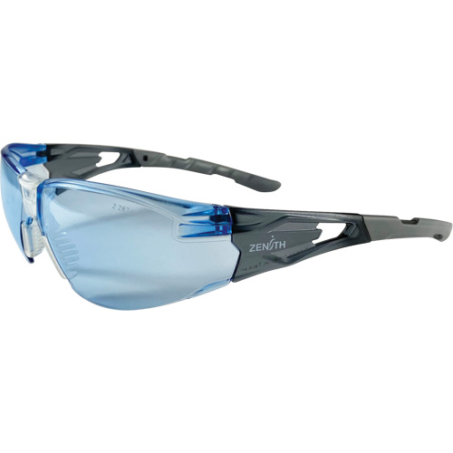 Z2900 Series Safety Glasses, Blue Lens, Anti-Scratch, ANSI Z87+/Meets/Exceeds CSA Z94.3 Les Fournitures Industrielles Méga