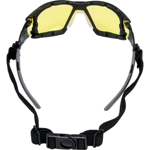 Z2900 Series Safety Glasses with Foam Gasket, Amber Lens, Anti-Scratch, ANSI Z87+/Meets/Exceeds CSA Z94.3 Les Fournitures Industrielles Méga