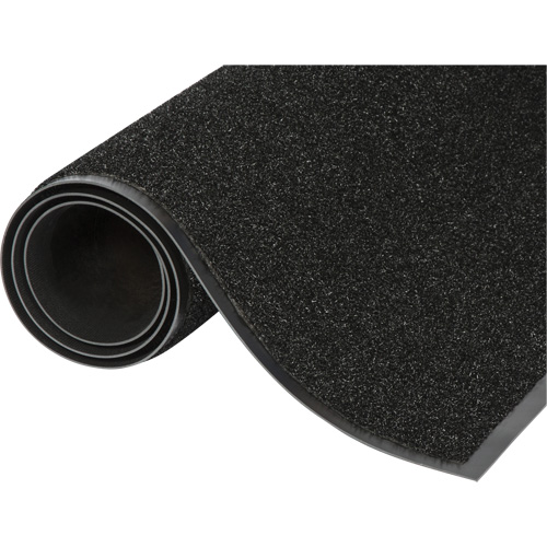 Tapis d'accueil Jasper, Grattoir, 3' x 5' x 5/16", Noir Les Fournitures Industrielles Méga