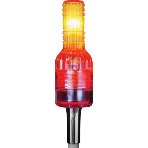 Tige de s&eacute;curit&eacute; avec lumi&egrave;re DEL haute visibilit&eacute; Safety Whip Les Fournitures Industrielles Méga
