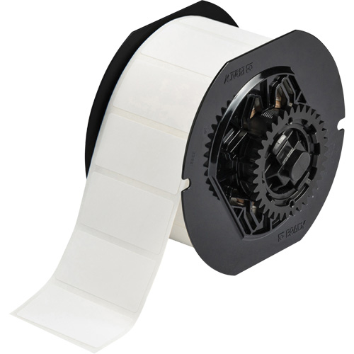 B33 Series Printer Labels, Paper, 2" L x 1" H, White Les Fournitures Industrielles Méga