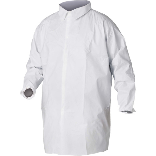 Sarraus de laboratoire KleenGuard A20, SMS, Blanc, Petit Les Fournitures Industrielles Méga