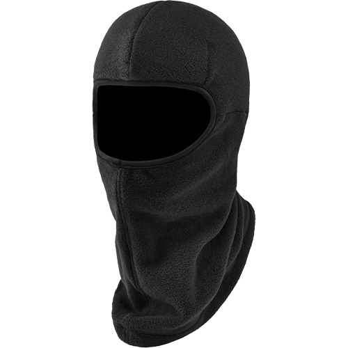 N-Ferno&reg; Zippered Balaclava Face Mask, Fleece/Polyester, Black Les Fournitures Industrielles Méga