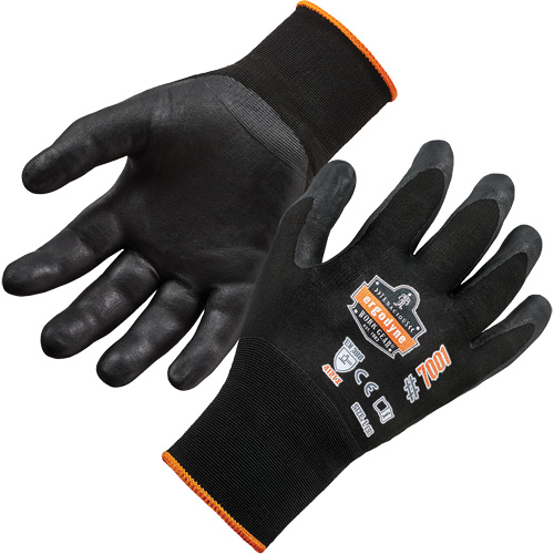 Gants enduits ProFlex DSX pour pr&eacute;hension de produits secs, Petit, R&ecirc;vetement Nitrile, Calibre 18, Enveloppe en Nylon/Spand Les Fournitures Industrielles Méga