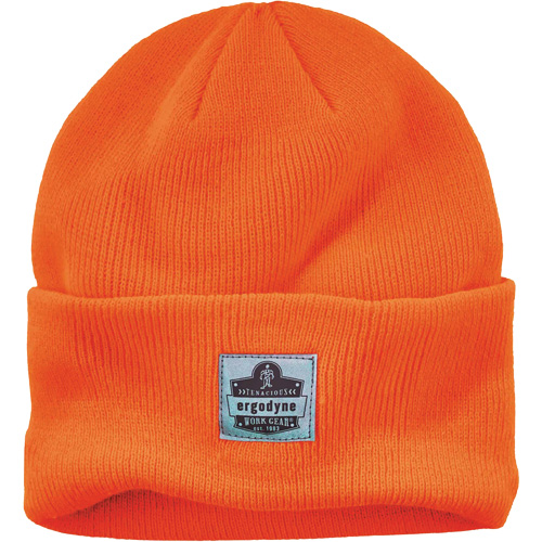 N-Ferno&reg; Rib Knit Beanie Hat, One Size, Orange Les Fournitures Industrielles Méga