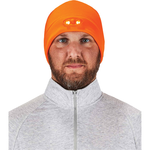 Bonnet N-Ferno &agrave; lumi&egrave;res DEL, Taille unique, Noir Les Fournitures Industrielles Méga