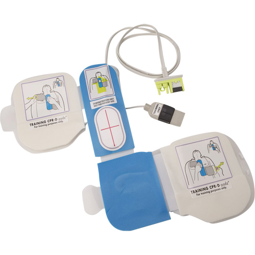 &eacute;lectrodes pour appareil de d&eacute;monstration de RCR CPR-D, Zoll AED Plus Pour, Non m&eacute;dical Les Fournitures Industrielles Méga