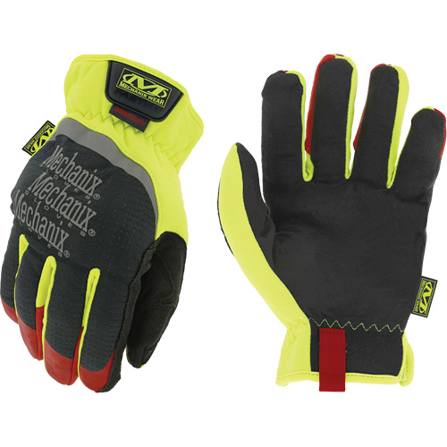 Gants r&eacute;sistant aux coupures haute visibilit&eacute; D4-360 FastFit, 8, ASTM ANSI niveau A4/EN 388 niveau D Les Fournitures Industrielles Méga