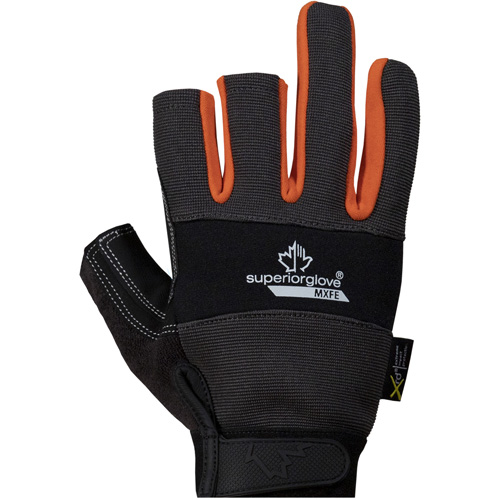 Gants de cadreurs avec doigts d&eacute;couverts Clutch Gear, Paume Synth&eacute;tique, Taille Petit Les Fournitures Industrielles Méga
