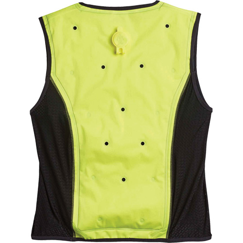 Gilet de refroidissement &agrave; sec Chill-Its 6685, 4T-Grand, Jaune lime haute visibilit&eacute; Les Fournitures Industrielles Méga