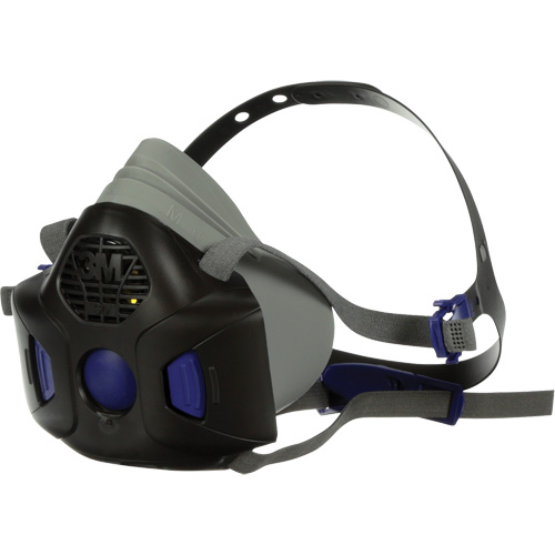 Respirateur r&eacute;utilisable &agrave; demi-masque s&eacute;rie HF-800 Secure Click, Silicone, Moyen Les Fournitures Industrielles Méga