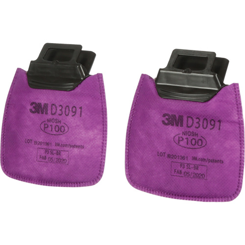 Secure Click Filter, Particulate Filter, P100 Filter Les Fournitures Industrielles Méga