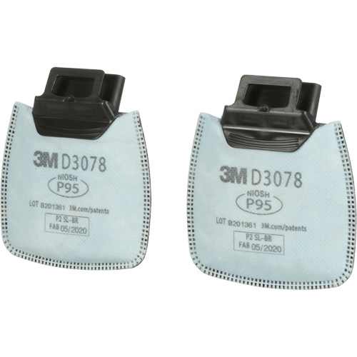 Secure Click Filter, Particulate Filter with Nuisance Vapour Relief, Organic Vapour/Acid Gas/P95 Les Fournitures Industrielles Méga