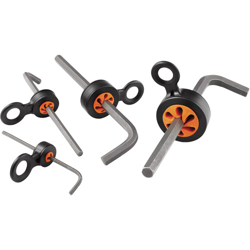 Ensemble de pi&egrave;ges &agrave; outils Squids 3740 pour emp&ecirc;cher la chute doutils manuels Les Fournitures Industrielles Méga
