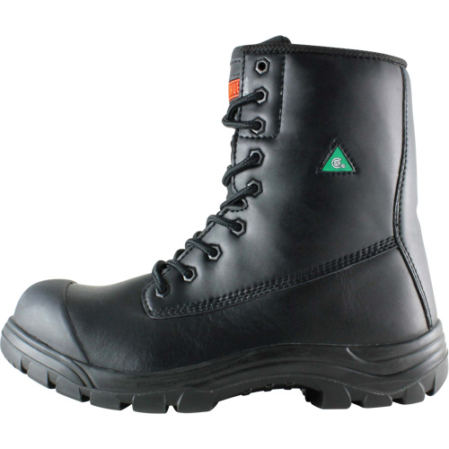 Bottes de travail Storm, Cuir, Embout Acier, Taille 7, Imperm&eacute;able Les Fournitures Industrielles Méga