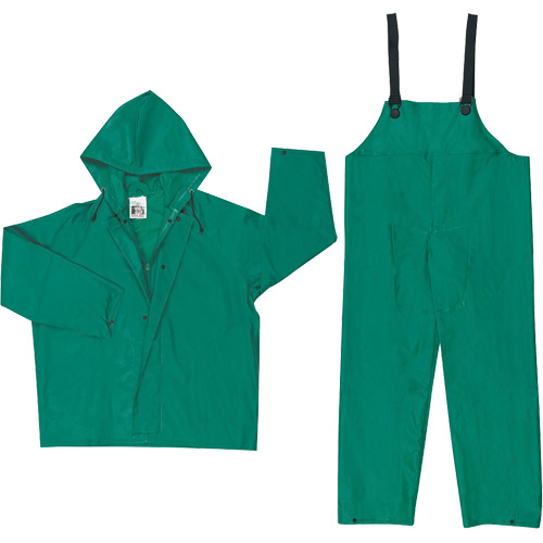 Dominator Limited Flammability Rain Suit, Large, Green Les Fournitures Industrielles Méga