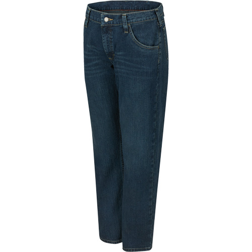 Jeans pour hommes &agrave; coupe droite &eacute;lastique, Tour de taille 30 Les Fournitures Industrielles Méga