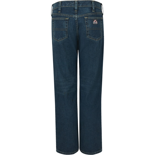 Jeans pour hommes &agrave; coupe droite &eacute;lastique, Tour de taille 30 Les Fournitures Industrielles Méga